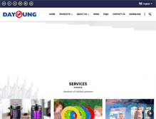 Tablet Screenshot of dayangfty.com